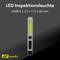 'LED Inspection Light' and technical details: 6500 K, Dimensions 21 x 172 x 30 mm. Manufacturer logo 'GO workz' bottom left.