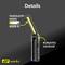 Illustrated is a portable LED lamp by GO Workz with daylight white at 6500 K. The lamp features a robust housing.