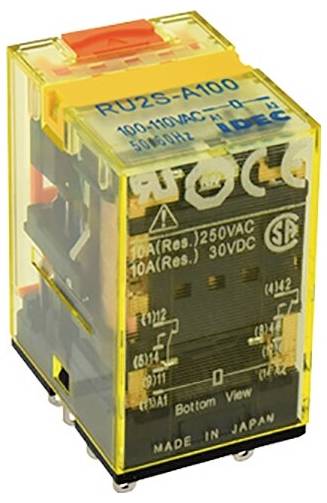 Idec RU Series Industrial relay Nominal voltage: 24 V AC Switching current (max.): 10 A 1 pc(s)