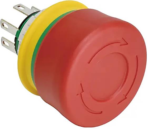 Idec Short Body E-stop Kill switch 250 V 5 A IP65, IP67, IP69K 1 pc(s)