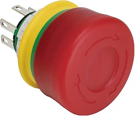 Idec Short Body E-stop Kill switch 250 V 3 A IP65, IP67, IP69K 1 pc(s)
