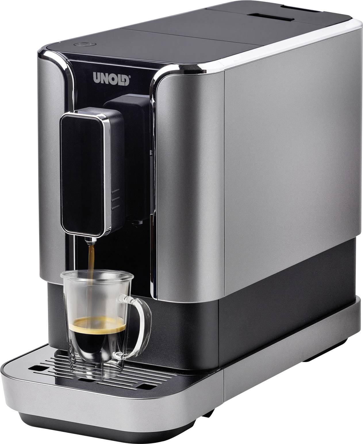 Unold Luca 28835 Fully automated coffee machine Black/silver