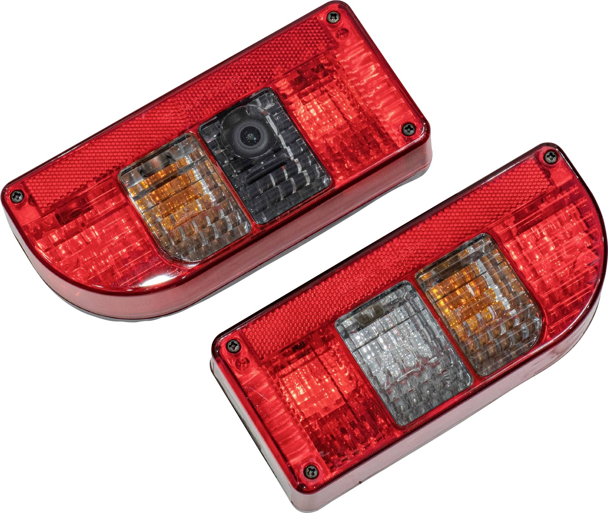 SecoRuet Trailer lighting set Built-in rearview camera, Turn signal, Brake light, Number plate light, Rear fog lamp, Reversing lamps, Tail light rear 12 V DC,