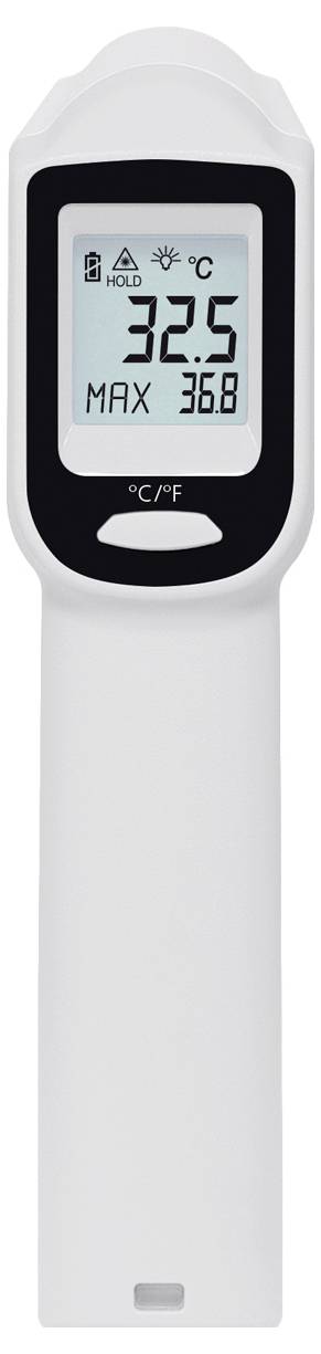 Digital thermometer shows 32.5 degrees Celsius, with a maximum value of 36.8 degrees Celsius.