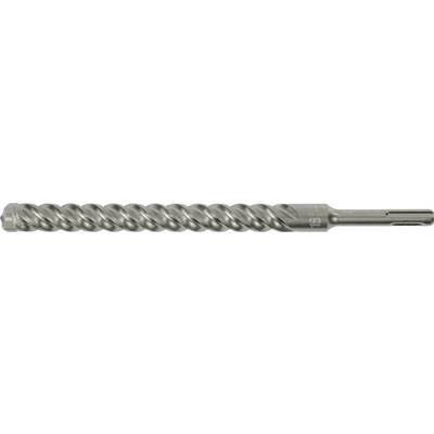 A metallic screw with a spiral thread, typically used in mechanical applications.