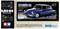 Packaging of a TAMIYA model car, showing a blue Citroën DS vehicle. Text: 'MB-01 Chassis', 'Pre-painted Body', 'Scale 1:10'.