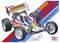 Remote-controlled car 'Super Astute' with a colourful, dynamic design, large tyres and eye-catching graphics. Brand logo at the bottom.