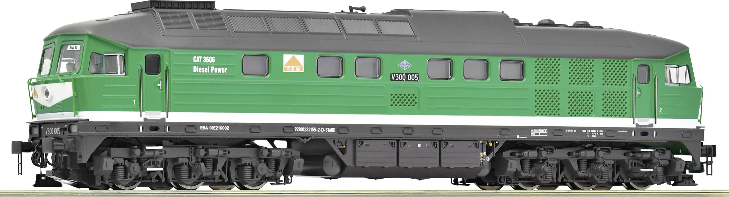 Roco 7310058 H0 V 300 005 diesel locomotive of SBW