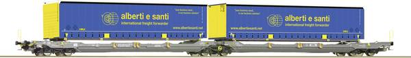 Roco 6600137 Flat wagon DC