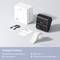 A package contains: 1 Smart Label Printer, 1 USB cable, 1 User Manual and 1 white label roll (70x40 mm).