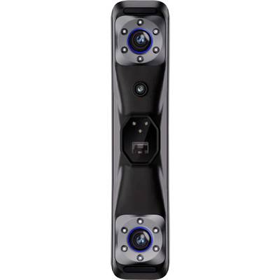 A black rectangular device with multiple cameras and sensors, suitable for capturing depth information or motion data.