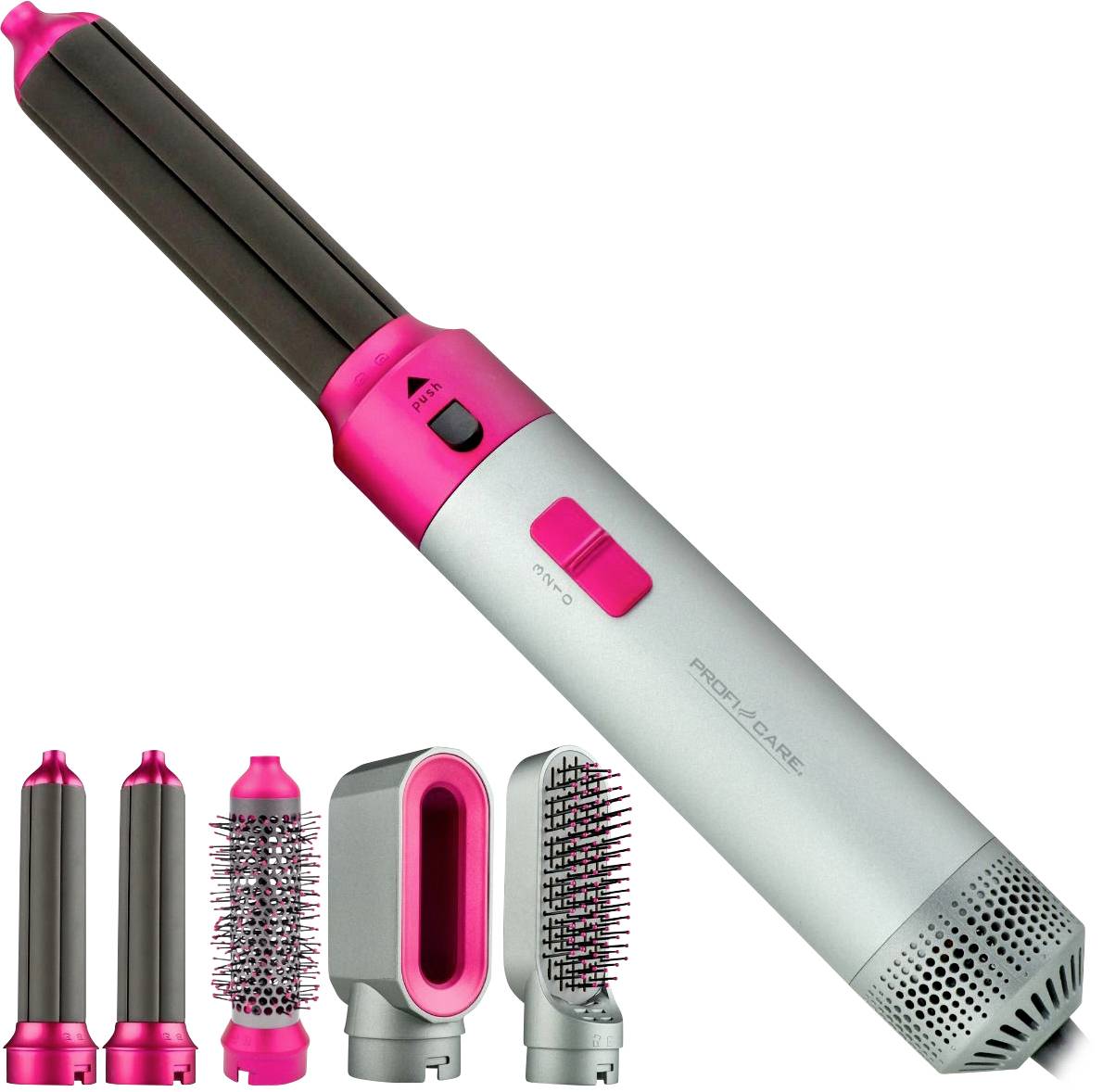 Profi-Care PC-HAS 3132 Multifunction styler Grey, Pink