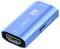 Blue HDMI adapter from LogiLink, supports 8K UHD. Shows input and output ports as well as DC 5V power connection.