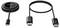 A wireless HDMI transmitter with USB cable, suitable for presentations or video transmission; main device on the left with a circular design.