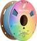 A spool of 3D printer filament in blue, labeled 'Panchroma Matte Muted Blue', weighs 1 kg.