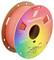 Roll of 3D printer filament in matte red, 1 kg, Panchroma brand, on cardboard spool.