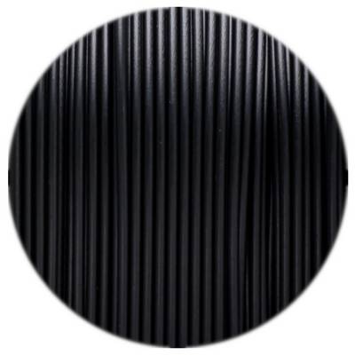Black, vertical threads arranged closely together in a circle.