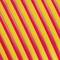 Yellow surface with diagonal red stripes at regular intervals; conveys a sense of vibrancy and dynamism.