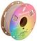 3D printer filament spool with color gradient from pink to brown, Panchroma brand. Model: Matte Cappuccino, net weight 1kg.