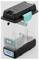 A transparent container with digital displays shows '10%' and '00:00'. Black and turquoise components are located at the top and bottom.