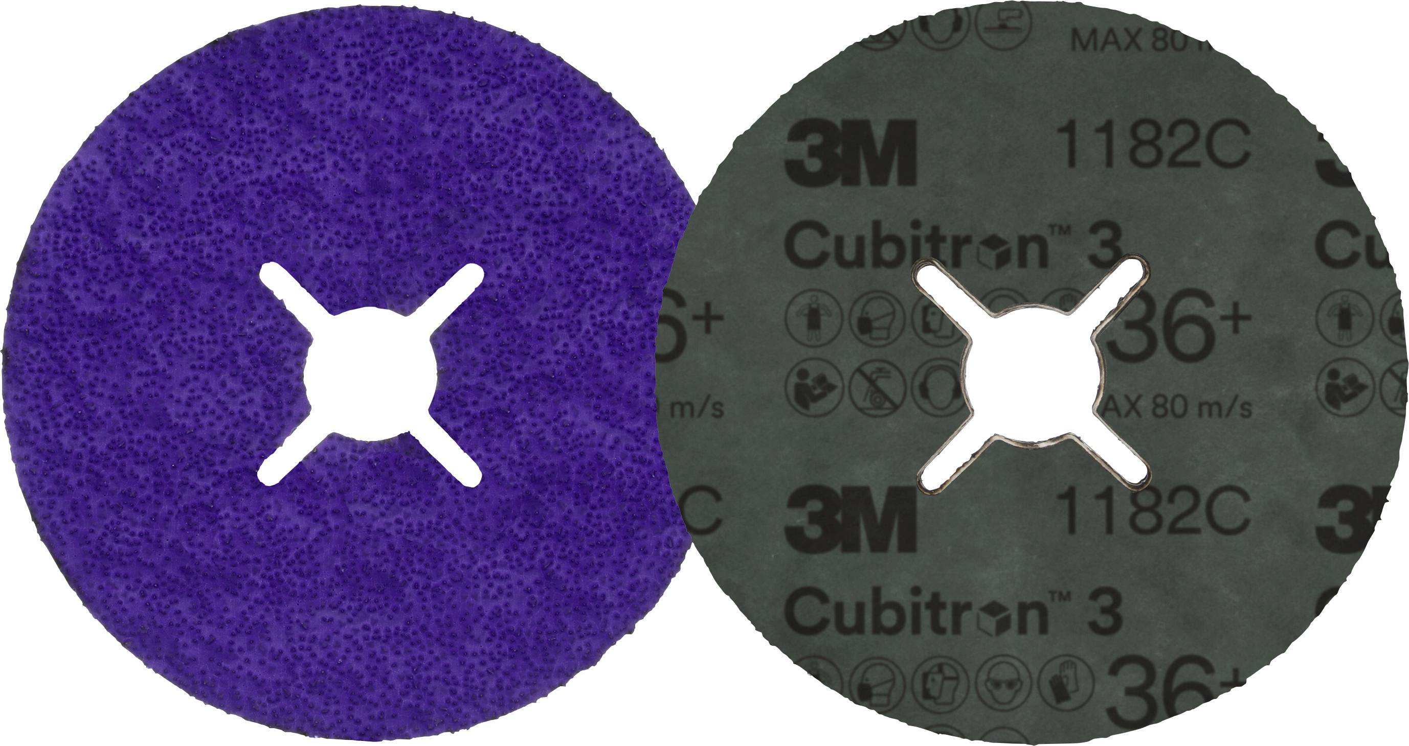 Cubitron 7100310794 Abrasive fibre disc Diameter 125 mm Bore diameter 22 mm 25 pc(s)