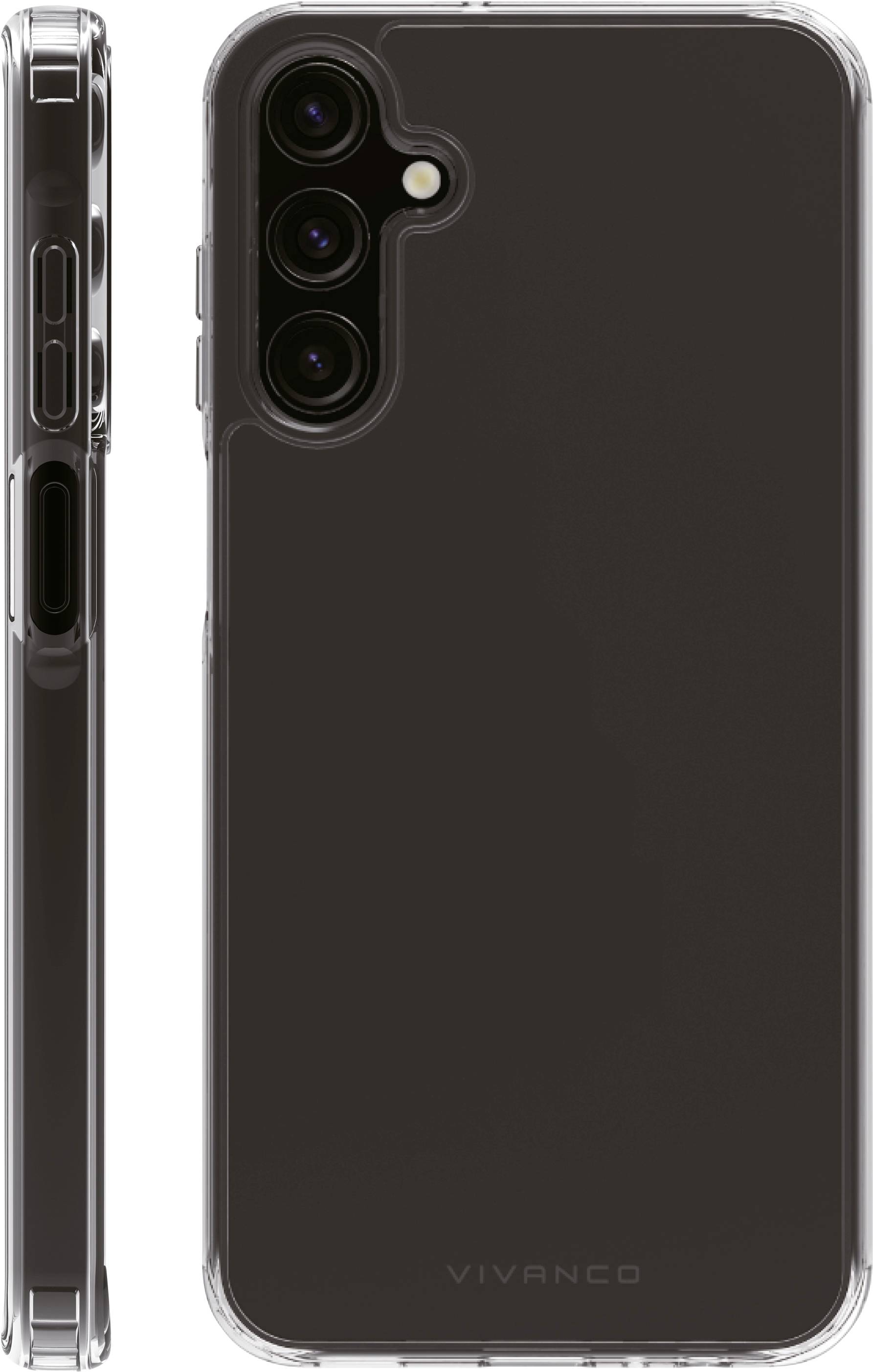 Vivanco SASCVVSGA165GT Back cover Samsung Galaxy A16 5G Transparent Inductive charging, Sprayproof, Dustproof, Water-resistant 64356