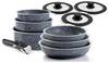 Qulinart by Brandt 194-026 Pot set 10-piece