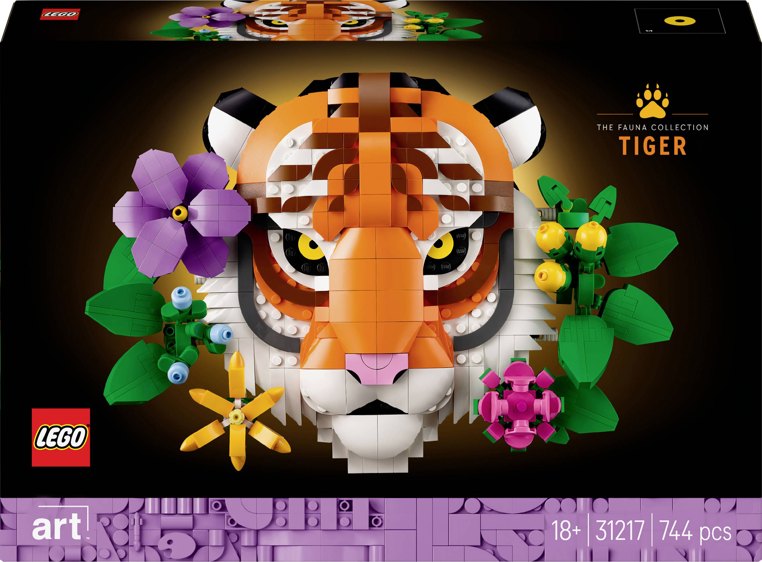 31217 LEGO® ART Fauna Collection - Tiger