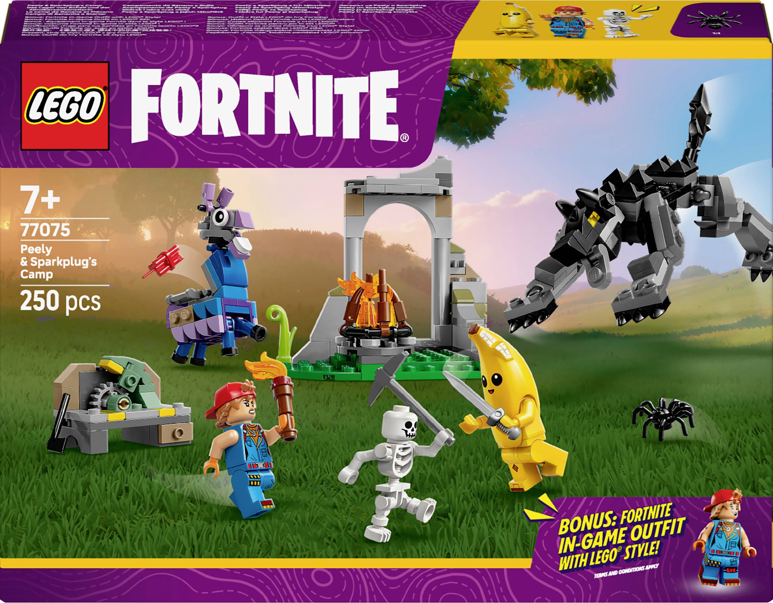 77075 Lego® Fortnite The bearing of Schali and the spark plug artist