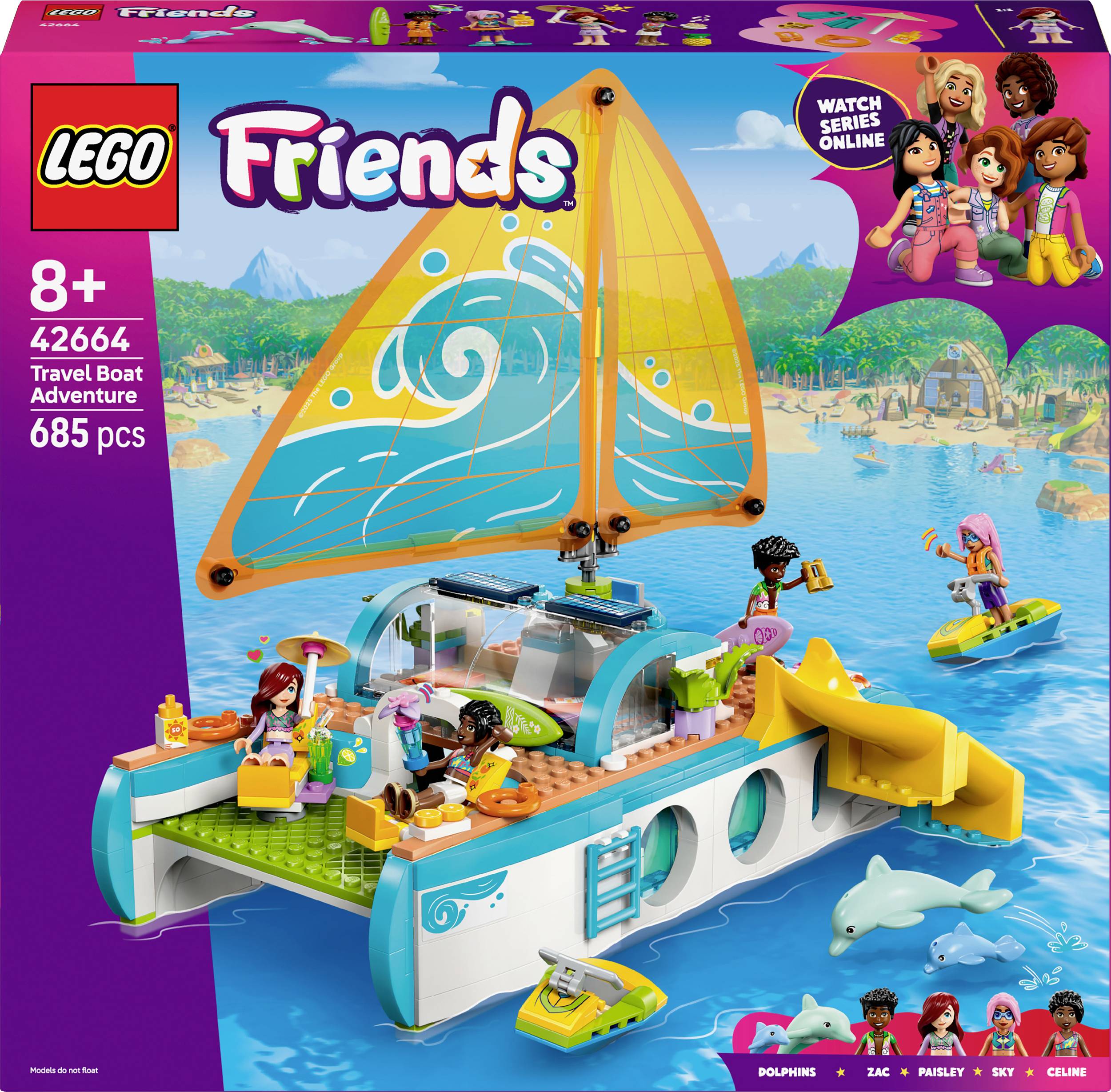 42664 LEGO® FRIENDS Sailing adventure
