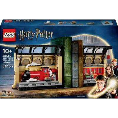 LEGO 'Harry Potter' Set 76450: Bookend with 'Hogwarts Express', suitable from age 10, contains 832 pieces.
