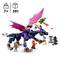 LEGO set with purple dragon, 381 pieces. Suitable from age 7. Includes figures, weapons and purple dragon wings.