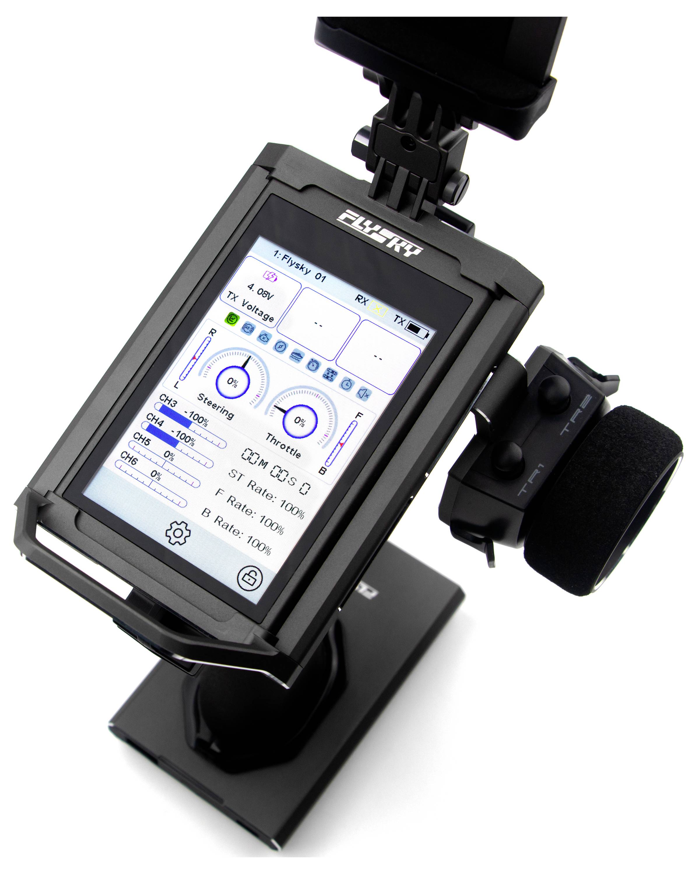 FlySky Noble NB4-Pro+ Pistol grip RC 2,4 GHz No. of channels: 18 Incl. 2x receiver-3