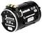 Black, sensorless brushless motor with the inscription 'Justock' and '21.5T', manufactured by Hobbywing.