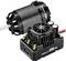 'Brushless Electric Motor XERUN 4268 SD' is written on a packaging-free motor with cooling fins. Below is the XERUN XR8 PRO controller.