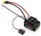 'Brushless ESC controller with wired on/off switch and yellow XT90 connector. Suitable for RC vehicles, compact and robust.'