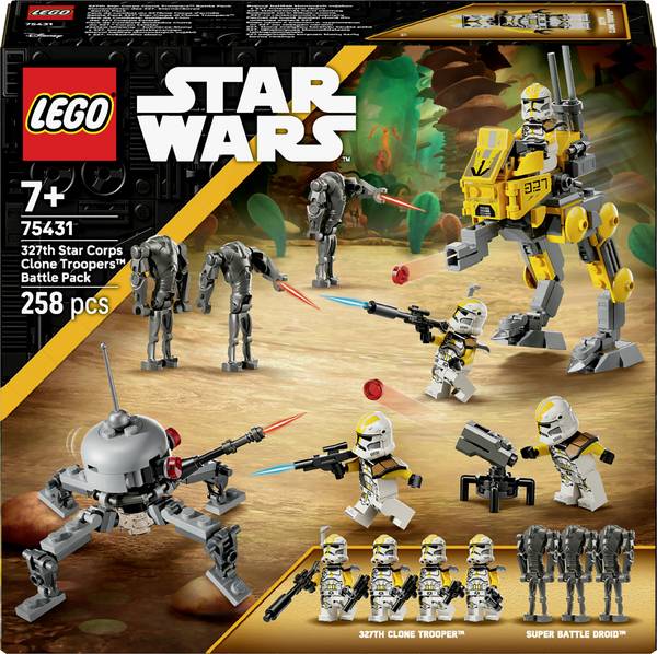 75431 LEGO® STAR WARS™ Clone soldiers of the 327. Star Corps Battle Pack