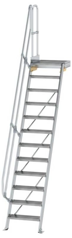 MUNK Günzburger Steigtechnik 600372 Aluminium, Steel (galvanized) Stairs