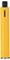 Yellow, cylindrical drilling device with a black cap on top and black brand logo in the centre of the tube.