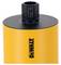 A yellow drill bit with a black tip, bearing the 'DEWALT' inscription, suitable for precision drilling work.