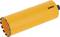An orange DeWalt diamond-tipped core drill bit for machining hard materials.