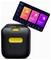 'Karaoke machine and screen with YouTube, KaraFun and Singplay apps. Offers music and karaoke options.'