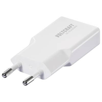 VOLTCRAFT UC-1C1A20W01 USB charger 20 W 1x USB-A, 1x USB-C® Fast Charge, Power Delivery 3.0 White GaN-3