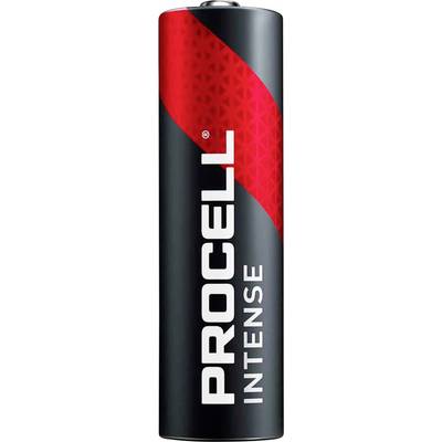 Black battery with red accent and the inscription 'Procell Intense'.