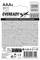 'EVEREADY Super Heavy Duty' AA Battery Pack, 1.5V. Notes: Leak-proof, longer lifespan. Multilingual warning instructions.