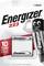 Energizer 223 Lithium Battery, 6V, with 10-year shelf life. Packaging displays battery, animated character, and brand logo.