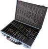 FRITZFURT 3111-1170 HSS-G Metal twist drill bit set 170-piece 1.0 mm, 1.5 mm, 2.0 mm, 2.5 mm, 3.0 mm, 3.5 mm, 4.0 mm, 4.5 mm, 5.0 mm, 5.5 mm, 6.0 mm, 6.5 mm, 7.0 mm, 7.5 mm, 8.0 mm, 8.5 mm, 9.0 mm, 9.5 mm, 10.0 mm anti-corrosive DIN 338 Triangular shank 1 Set