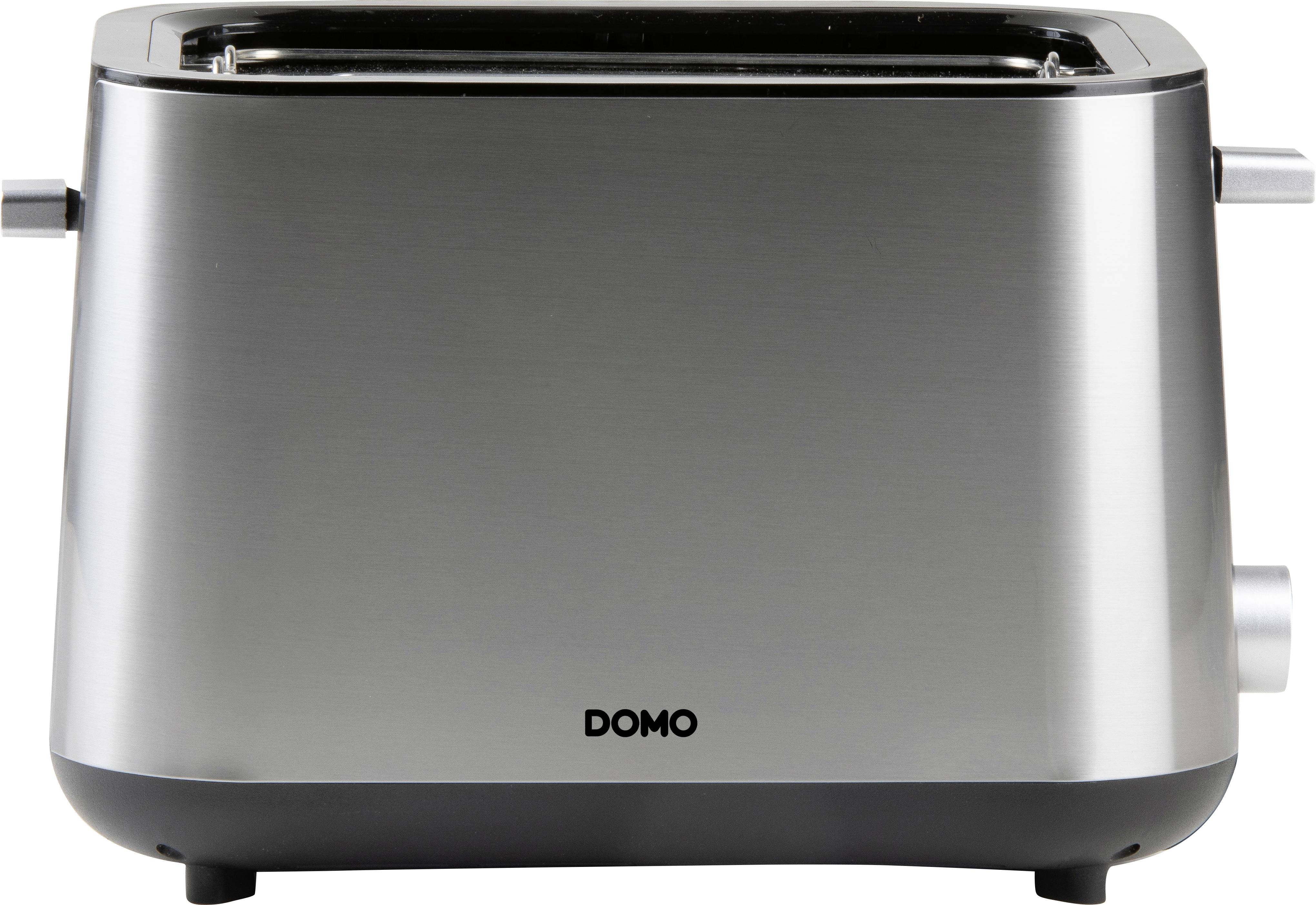 DOMO TOASTER 2 Schlitze fuer 2 Toasts Toaster