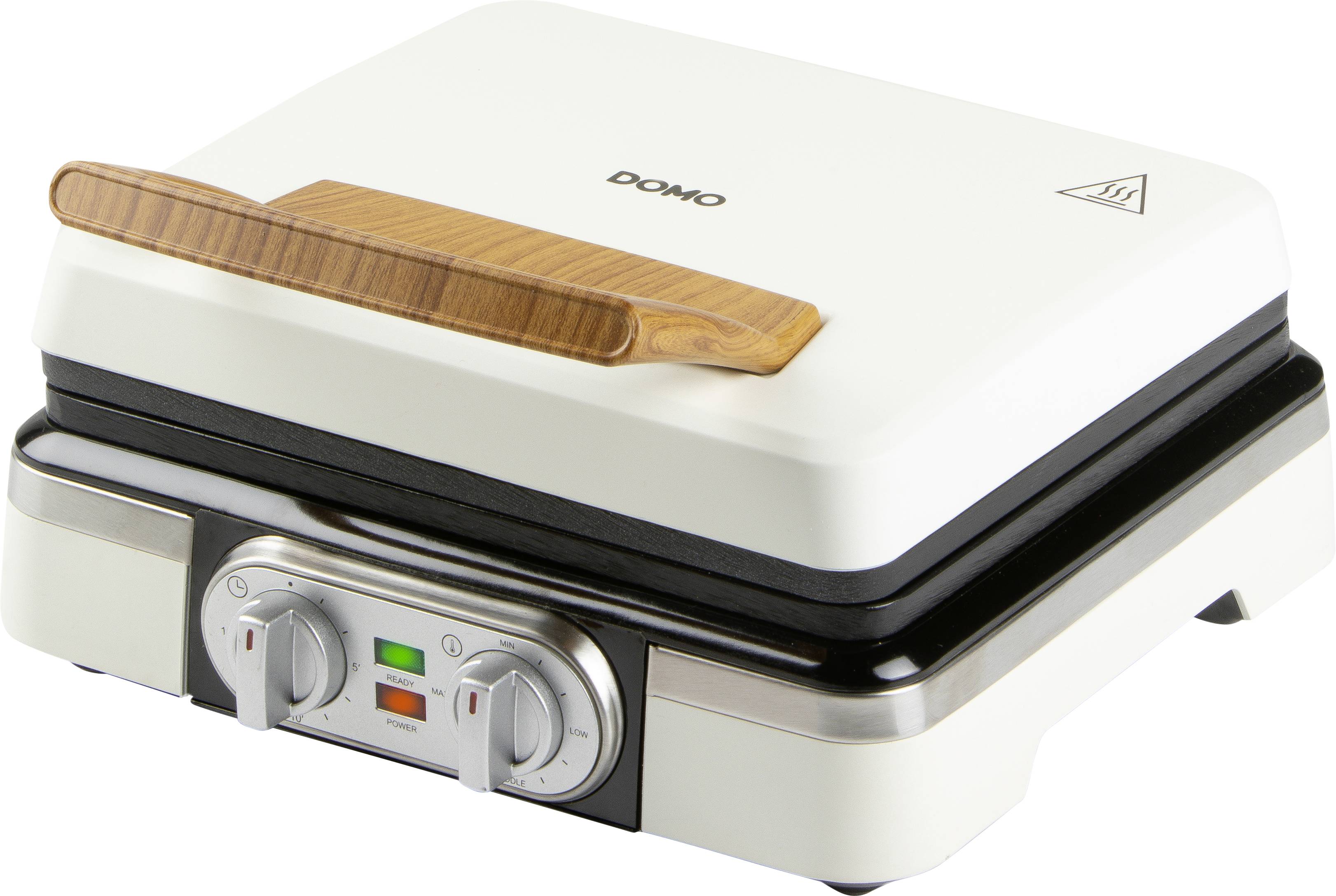 DOMO WAFFELEISEN – POWDER WHITE Waffle maker White