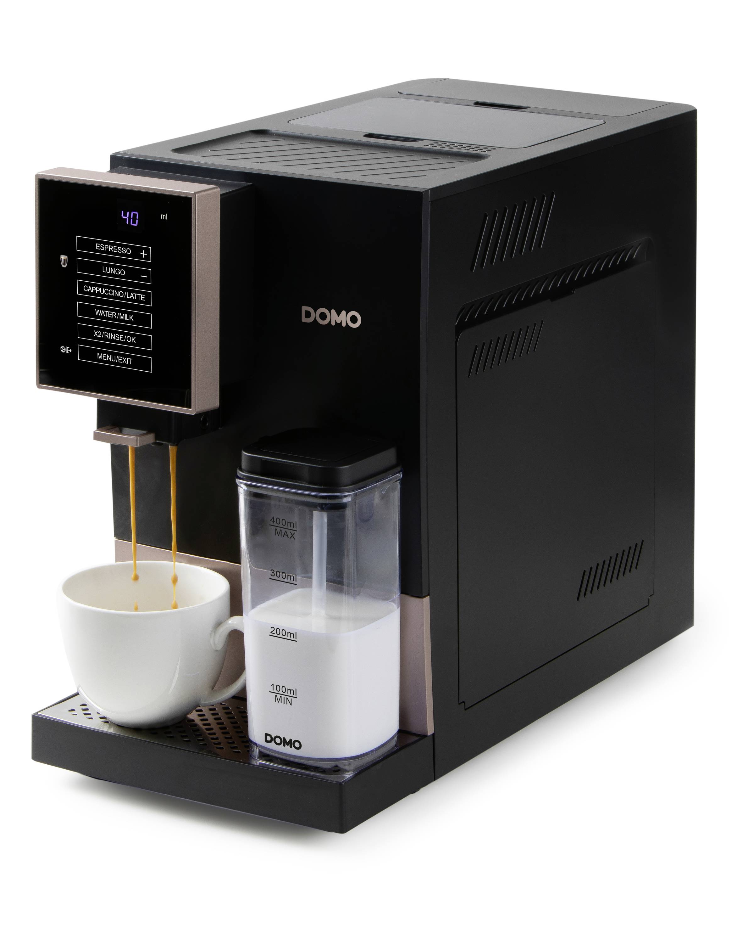 DOMO VOLLAUTOMATISCHE ESPRESSO-MASCHINE Espresso machine-34
